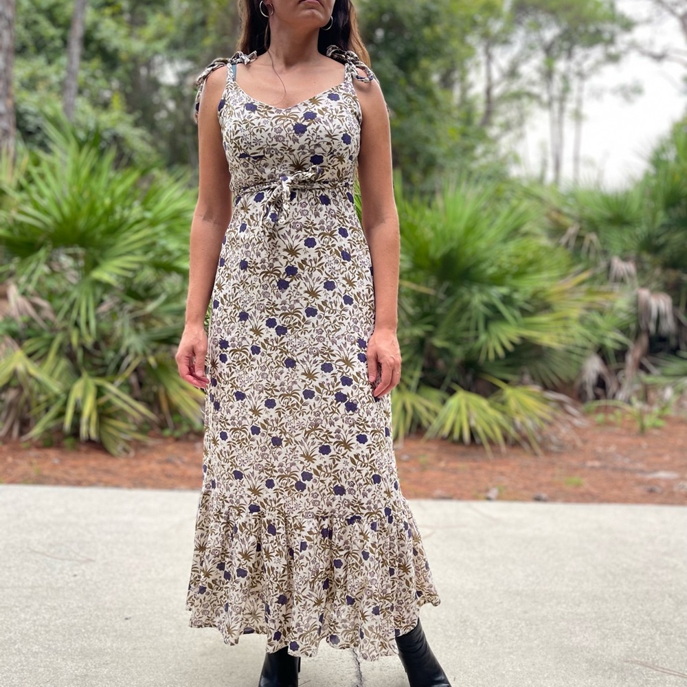 Vintage Floral Maxi dress